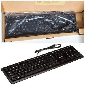 NEW Open Box Amazon Basics Wired Keyboard